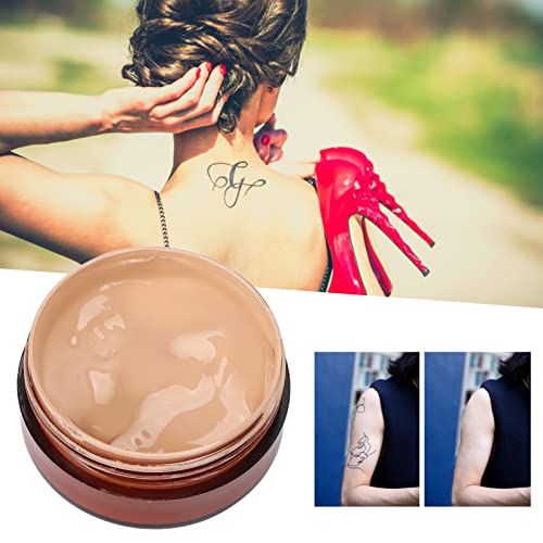 Corrector de Tatuajes Impermeable Tatuaje Cubrir Maquillaje Ocultar Lunares Corrector Maquillaje Piel Manchas Pecas Cicatrices Cubrir Corrector Cicatrices Y Manchas Oscuras para Hombres Mujeres 10ml