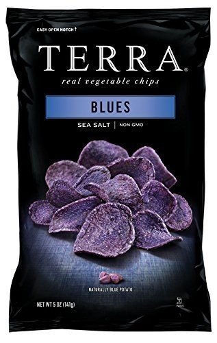 Terra Blues Potato Chips - 5 oz. bag, 12 per case