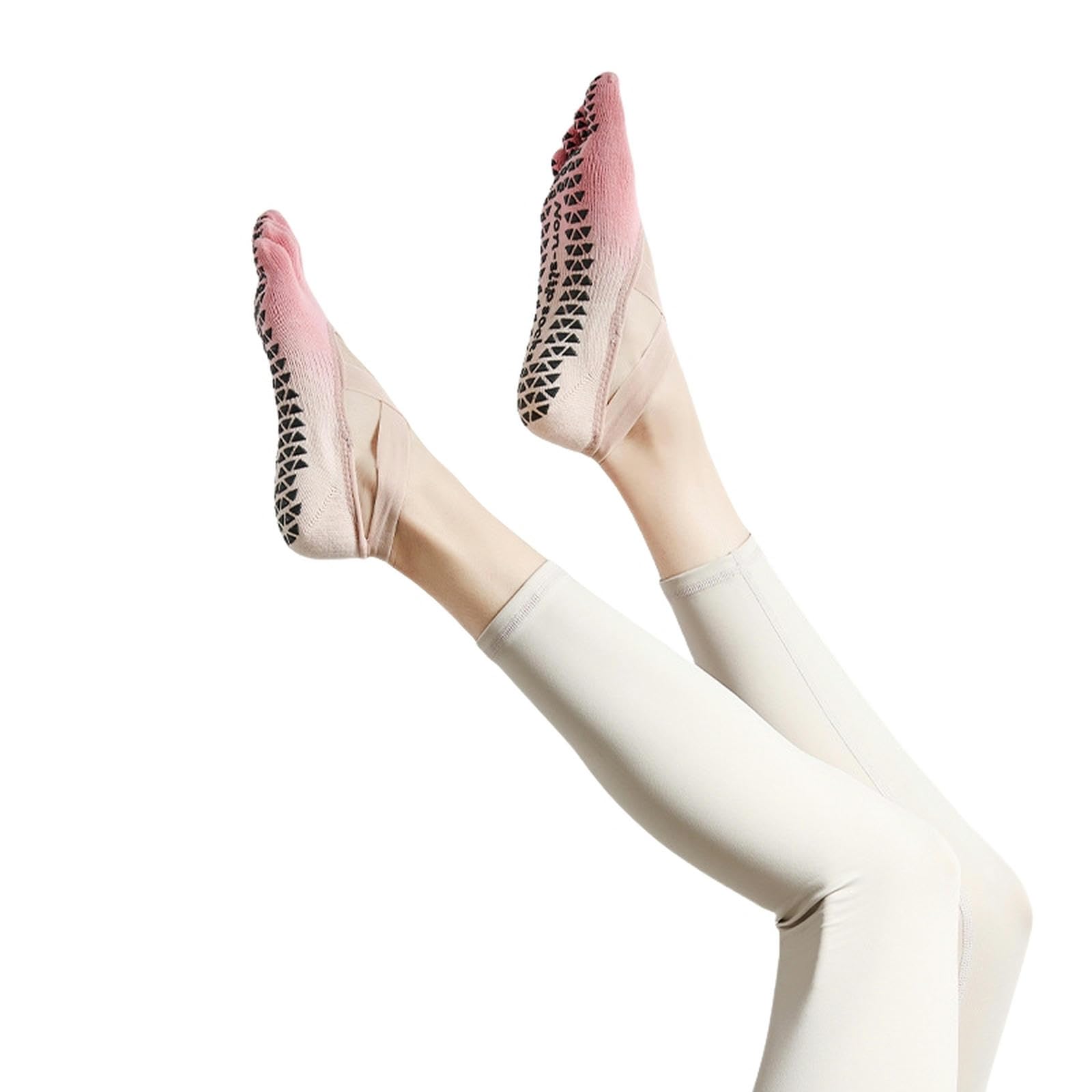 AEJBD Split-toe socks Yoga Socks Non-slip Women's Five-toe Socks Pilates Socks Split-toe Sports Socks