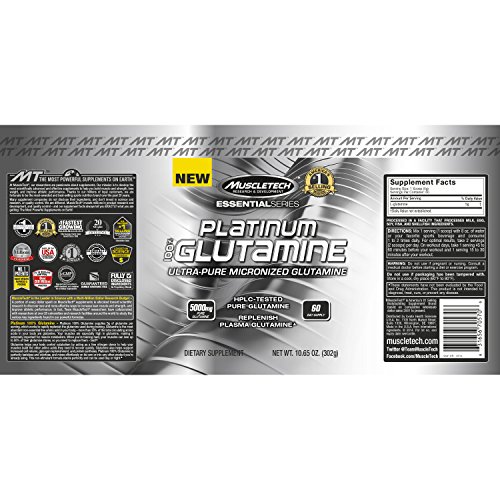 Platinum 100% Glutamina (300g), Muscle Tech