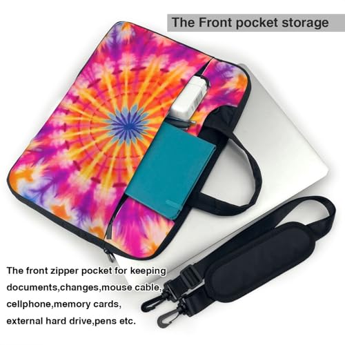 Bolsa para portátil impermeable Tie Dye India 15.6 pulg. miniatura 6