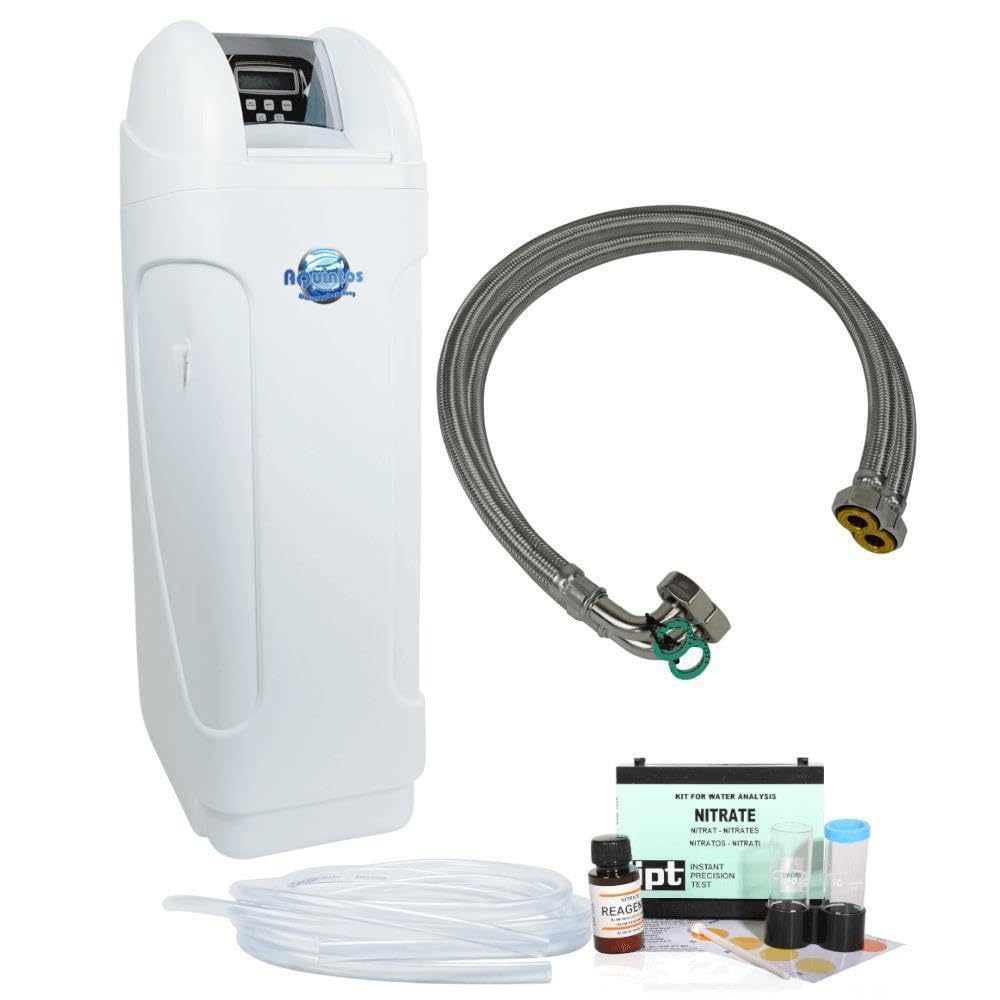 TOP-Line NKC30 Nitratfilteranlage für Brunnen | Komplett-Set mit Anschlussset – Hochleistungs-Wasserfilter Brunnenfilter (Anschluss-Set 2)