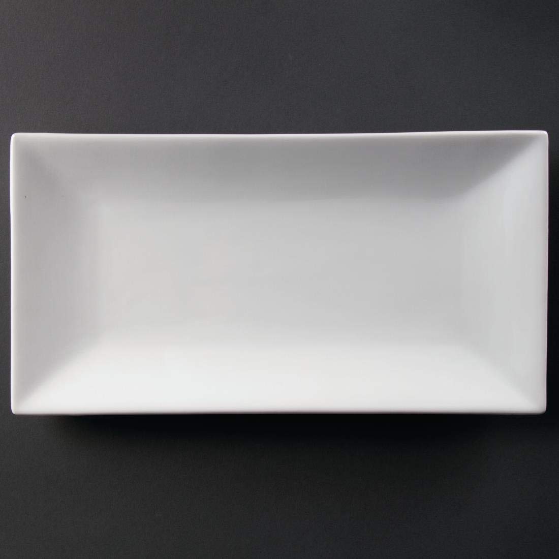 Juego De Platos Oxford De Porcelana Blanca, 20 Cm, 6 Piezas