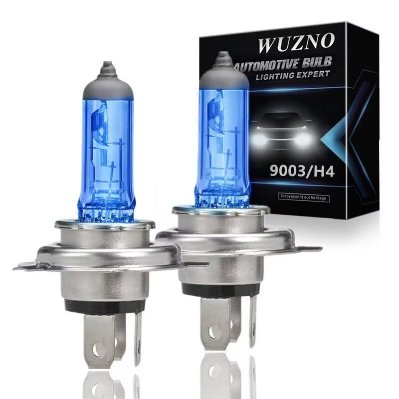 Halogen Headlight Bulbs Replacement for Honda CR-V CRV 2007 2008 2009 2010 2011 2012 2013 2014 High Beam Low Beam 9003/H4 Light 6000k White 2 pack
