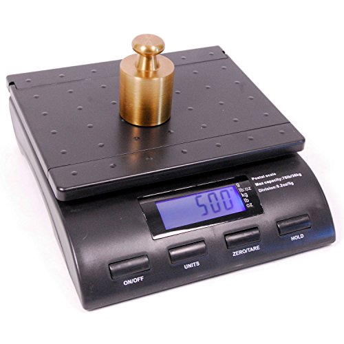 56 LB Digital Postal Scale with AC Adapter Plug 56 LB x 0.2