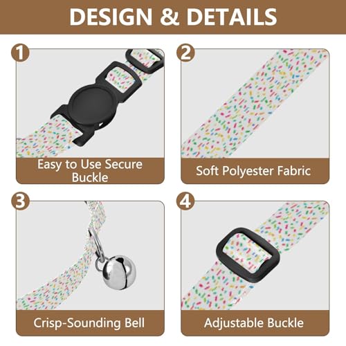 Collar Ajustable Suave para Perros y Gatos Pequeños miniatura 5
