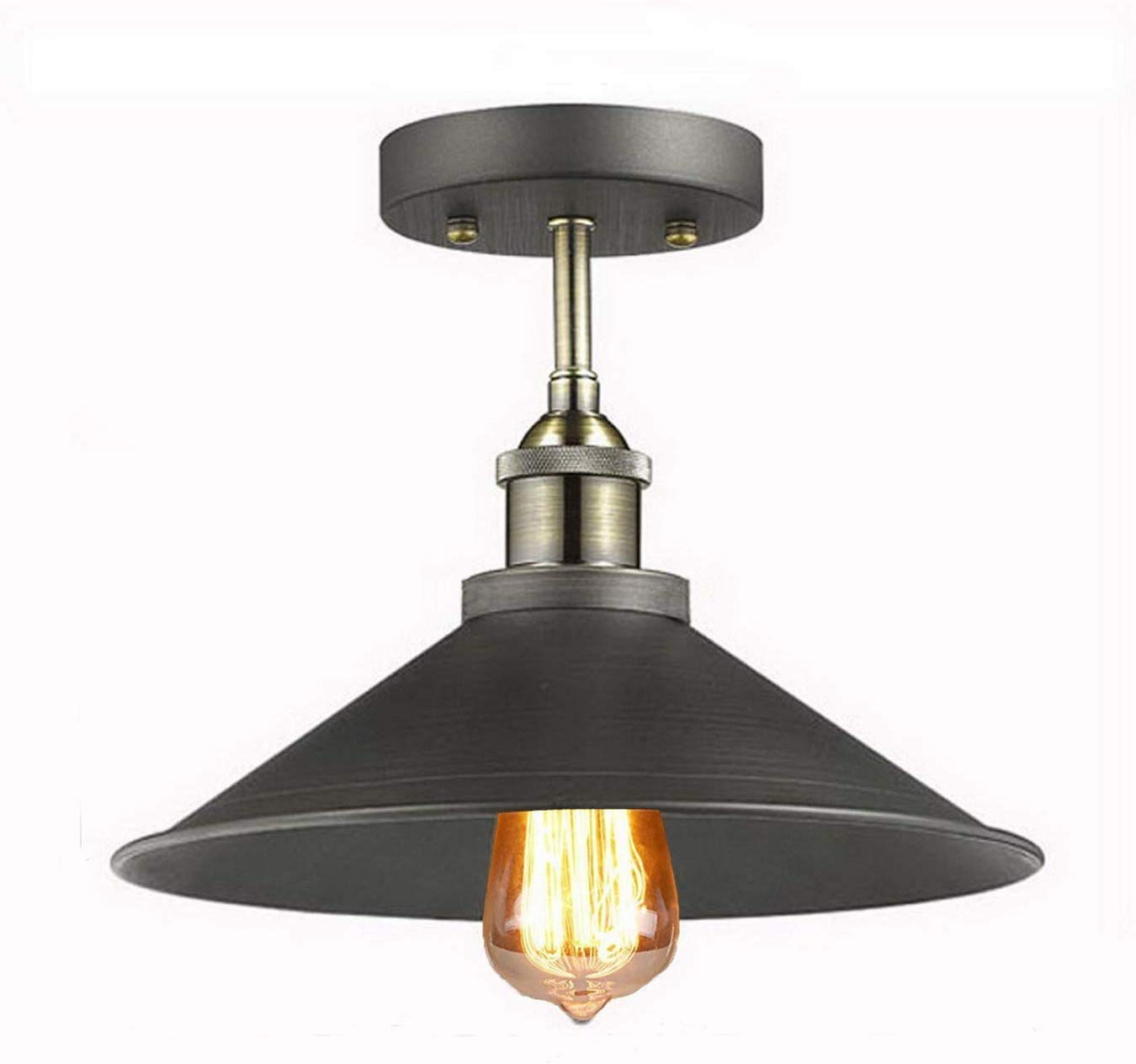 Chandelier rétro LED E27 pour illuminer un salon sombre au style loft