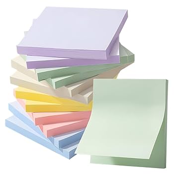 Amazon.co.jp: POPSFL 付箋 強粘着 75×75mm 60枚×12冊 ノート