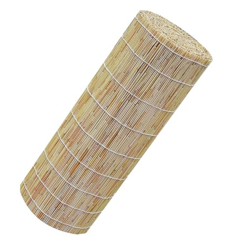 MObyat Schilfrohr Schilfrohrmatte 100cm 300cm 500cm 700cm 900cm Bambus Matten Outdoor Sichtschutzzaun Natürliches Material Sonnenschutz Gartensichtschutz Balkonsichtschutz Zaun