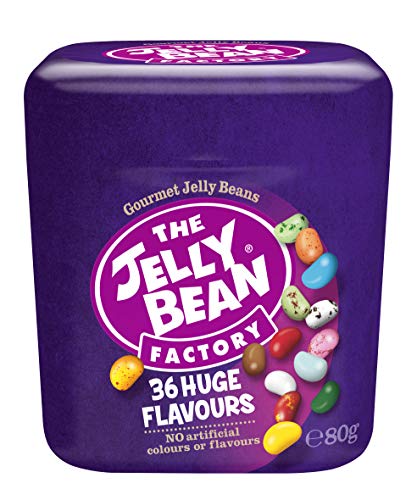 The Jelly Bean Factory 36 Riesige Geschmacksrichtungen 80 g Dose (6 Stück) Cover
