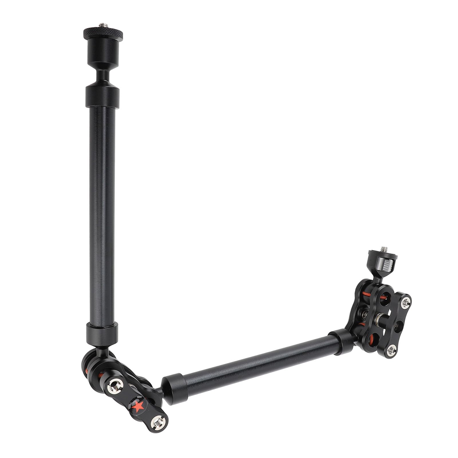 Brazo Mágico de Fricción Articulado Ajustable Mejorado de 53 Cm con Rosca de 1/4, Brazo Mágico Ajustable para Montaje en Cámara para Luz LED, Plataforma de Video para Micrófono