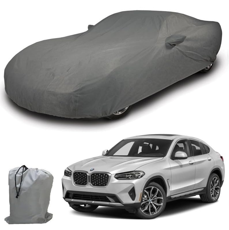 Image of ARCUATE Triple Layer Custom fit Car Body Cover for BMW X4 |Top Layer Dustrproof | Middle Layer Waterproof | Bottom Layer Scratch Protection | Outdoor Indoor Fabric