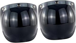 INOOMP 3Pcs Capacetes De Motocicleta Capacete De Equitação Capacetes De Motocicleta Capacete De Motocicleta Cerca De Equitação Óculos De Capacete De Ciclismo Viseira Motocicleta Escudo À