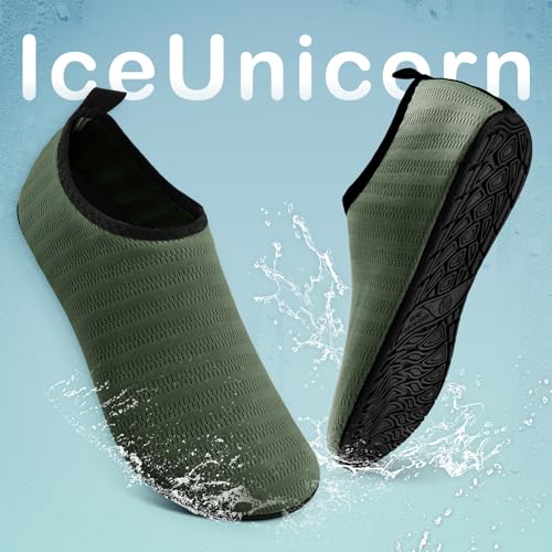 Image of IceUnicorn Water Shoes Men Women Beach Swim Aqua Barefoot Socks Pool Quick Dry Yoga