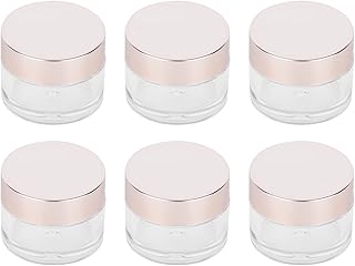 Frascos De Creme De Viagem, Frasco De Creme Cosmético Redondo, Recipiente De Hidratante, Frascos De Viagem Para Cremes, Caixa Acrílica Pequena, Recipientes De Cosméticos Recarregáveis, Frascos Com Tam