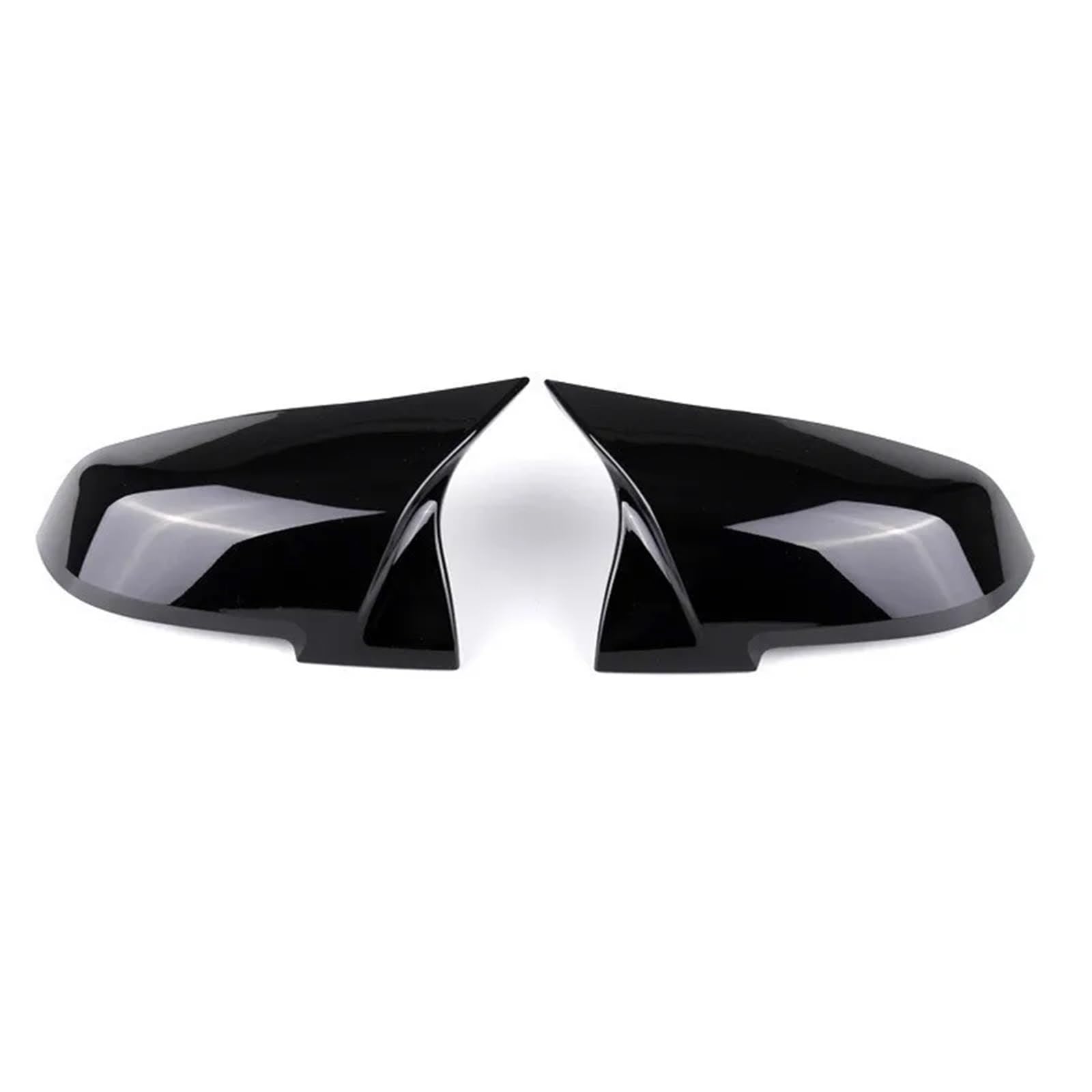 Auto Spiegelkappen Für Serie 1 2 3 4 XM 220i 328i 420i F20 | F21 F22 F23 F30 F32 F33 F36 X1 2 Stück Rückspiegel-Abdeckkappe Carbon Schwarz(Carbon)