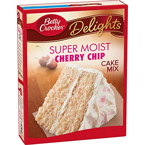 Image of Betty Crocker Super Moist Cake Mix Cherry Chip, 15.25 oz