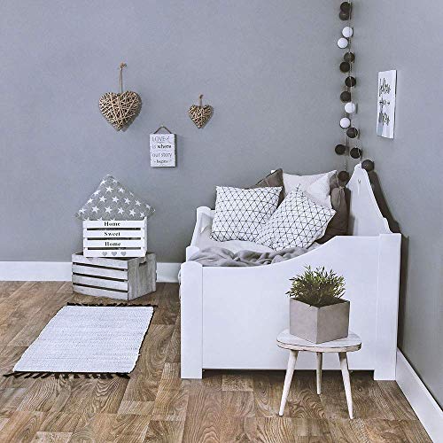 LULU Kinderbett SOPHIE Komplett - Bett mit Matratze 160x80 Lattenrost und Schublade | für Kinder ab 2 jahren | Mädchen Junge | Jugendbett Juniorbett Kinderzimmer Funktionsbett | Weiß - 3