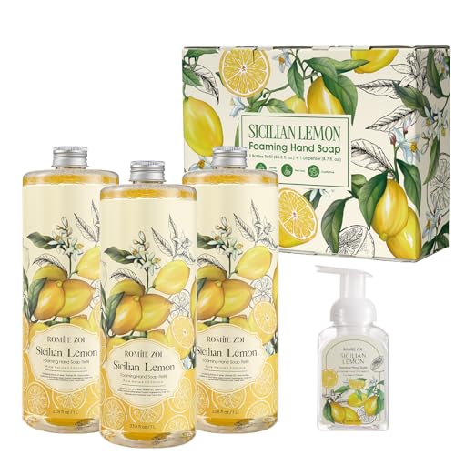 ROMIIE ZOI Lemon Foaming Hand Soap Refills