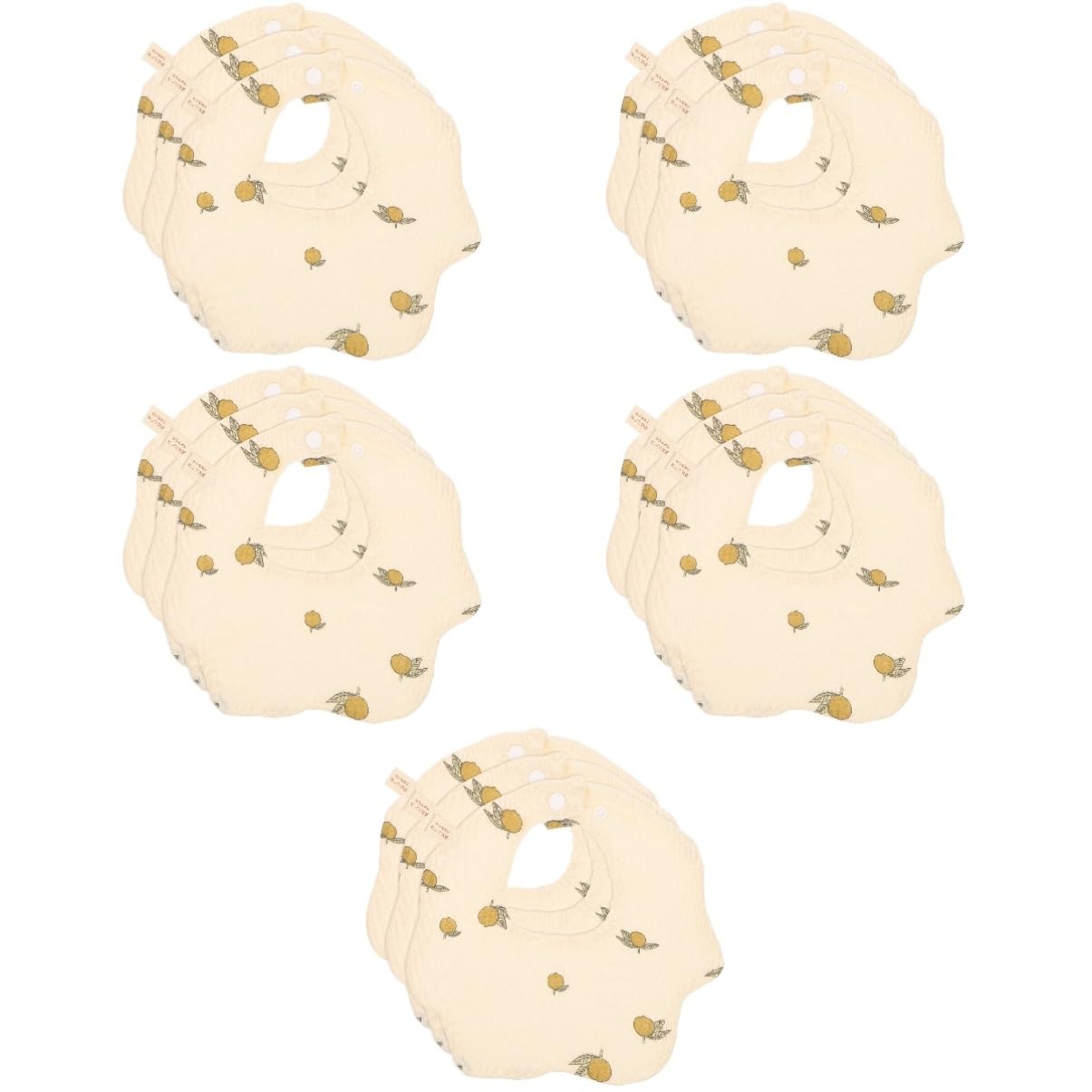 VICASKY 15stücke Drehbare Baumwoll-lätzchen Für Neugeborene Saugfähige Babylätzchen Mit Verstellbarem Verschluss Für Beikost Und Unterwegs Leicht Und Waschbar Für Monaten