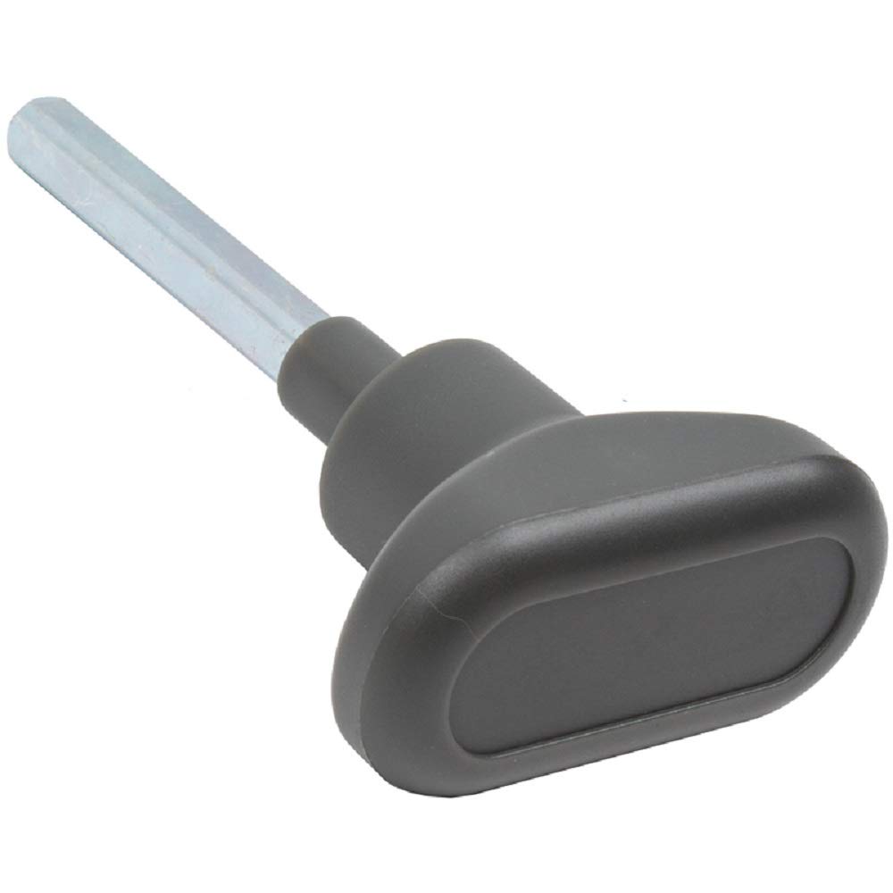 Online Garage Door Spares Grey Handles & Locks For Henderson Garage Doors (External Handle 64Mm Shaft)