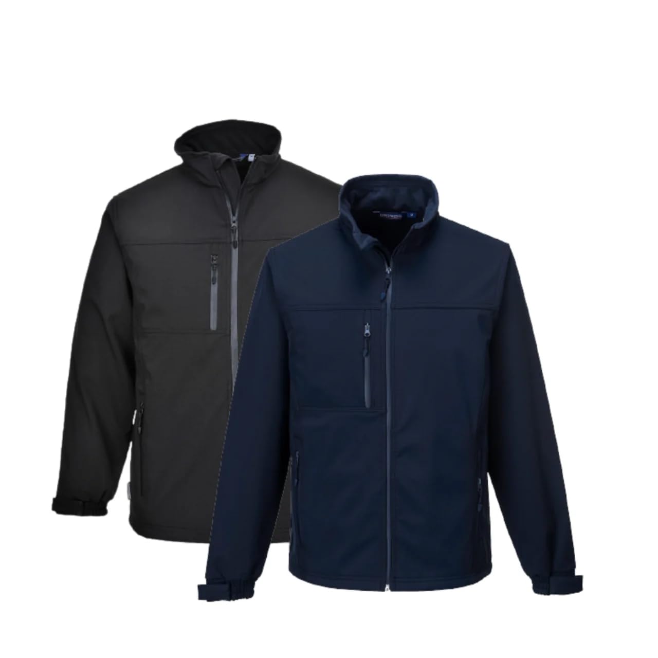 Portwest TK50 Giacca Softshell 3 Strati Polsini Regolabili Tessuto Durevole