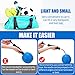 Zhehao 100 Set Ball Pump Bulk Air Pump for Sports Balls Soccer Ball Pumps with Needle Extension Hose Christmas Portable Hand Pump Inflation Kit for Football Basketball Christmas OCC Shoeboxes