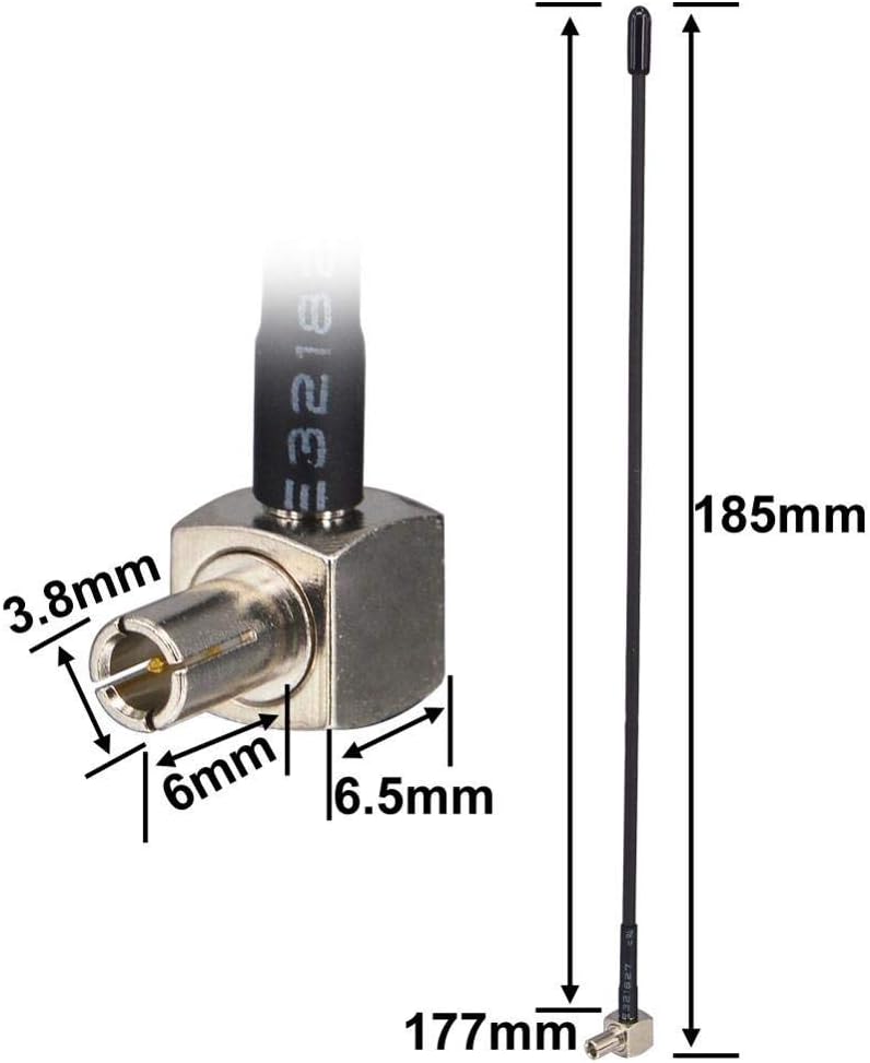 4G LTE Mini Whip Antena MIMO TS9 Externa para Router MiFi in Dominican