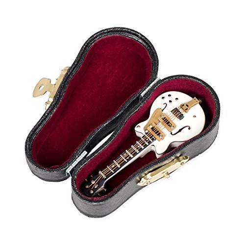 Broadway Gifts 3" Falcon Electric Guitar Miniature with Case