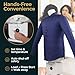 Bellairon Automatic Hot Air Dryer & Iron – Clothes Dryer and Hands Free Wrinkle Remover for Shirts & Pants-Gentle on All Fabrics - Apartment & Dorm Room Essentials - Ideal Than Any Iron and Steamer