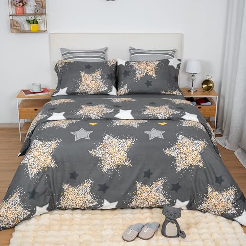 Etrexonline Juego de Funda Nórdica 4 Piezas