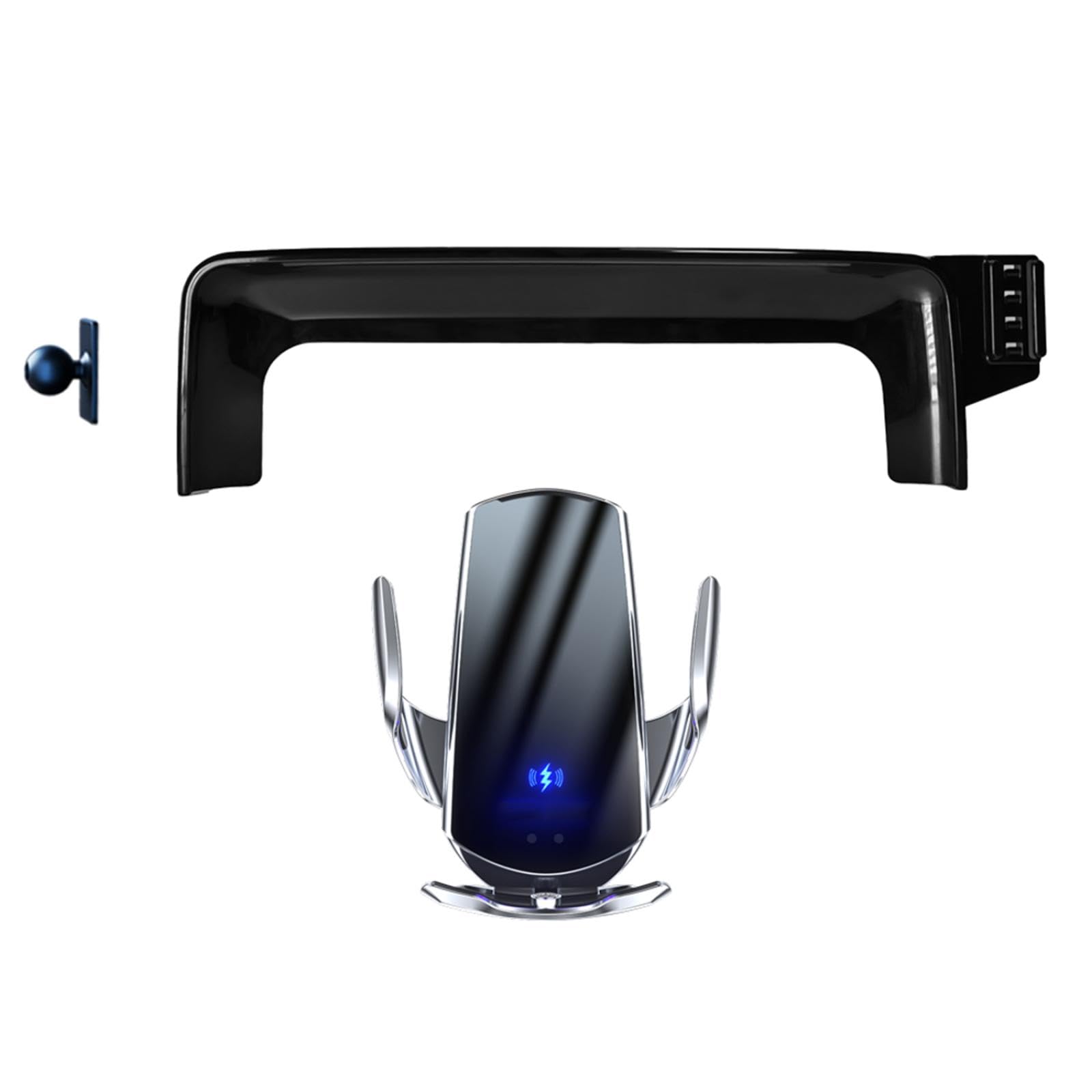 Soporte Móvil Coche para Mercedes-Benz Clase C W206 2022-2024, Soporte para teléfono de Coche Base de Montaje para teléfono móvil con Panel de Instrumentos de 12.3 Pulgadas Accesorios