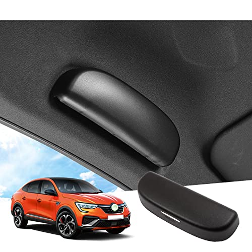 GAFAT Renαult Arkana 2020-2022 2023 Étui à Lunettes de Soleil Voiture, Arkana Organiseur, Compatible avec Renault Arkana Accessoires (Noir)