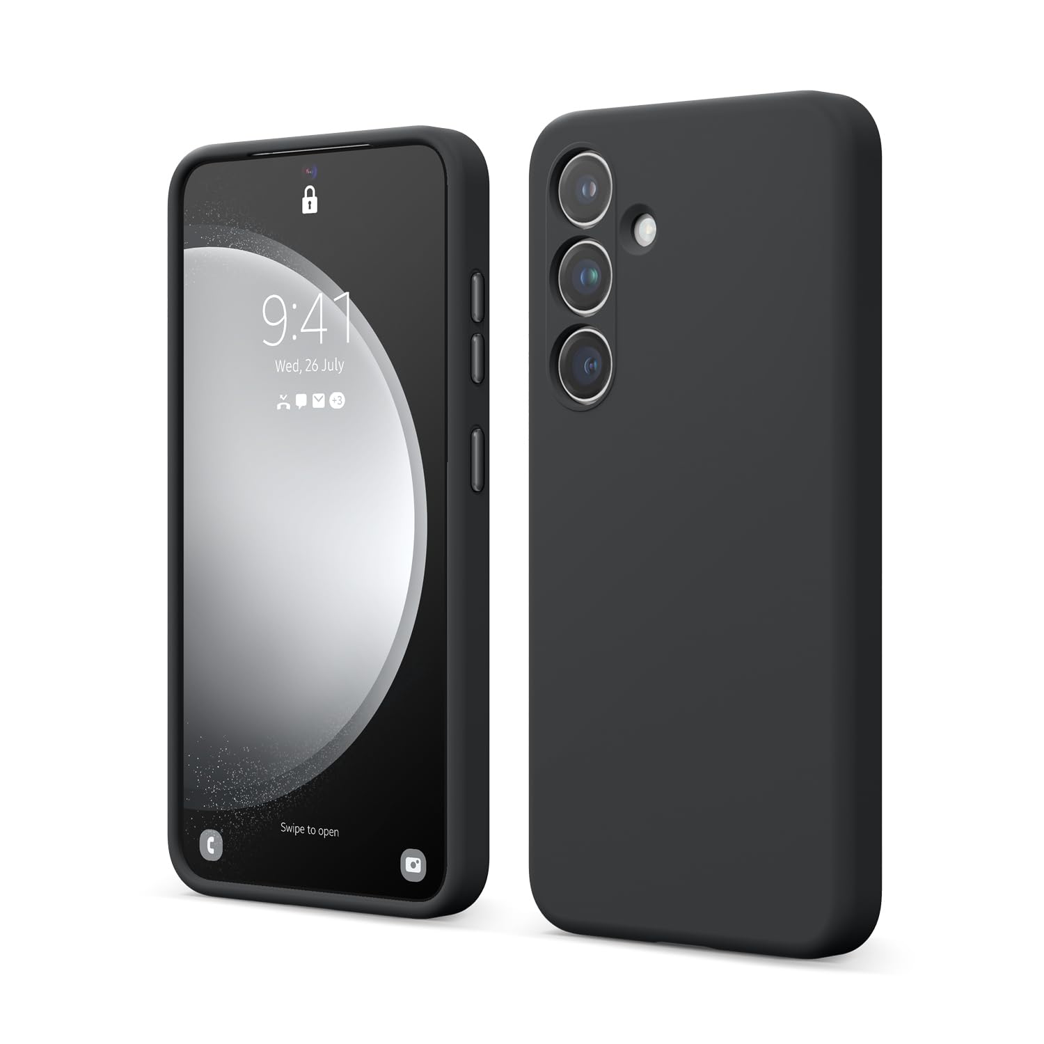elago Compatible with Samsung Galaxy S24 Case, Liquid Silicone Case, Full Body Protective Cover, Shockproof, Slim Phone Case, Anti-Scratch Soft Microfiber Lining (Black) (B0CPSB21S6) Amazon Price History, Amazon Price Tracker