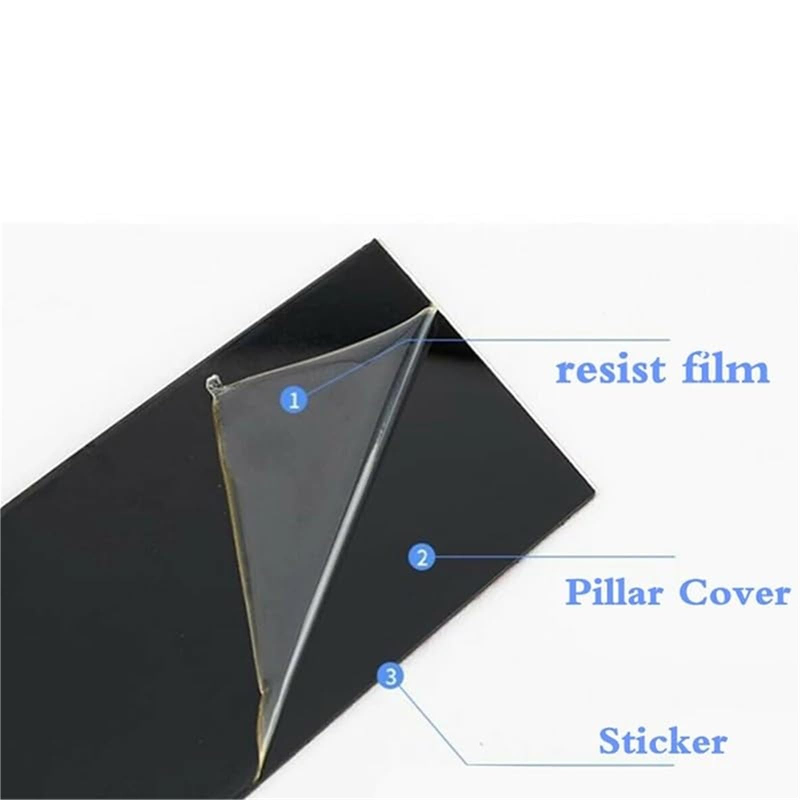 Decorazione Finestra Porta Auto Trims Montanti Stickers, per Porsche, per 2014 2015 2016 2017 2018 2019 2020 2021 2022 Copertura del montante del finestrino dell'auto
