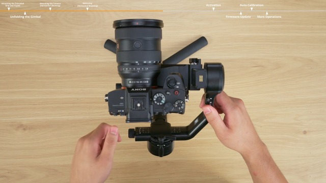 DJI RS 5 Gimbal kopen? Professionele stabilisatie voor camera | NEBO de fotospecialisy