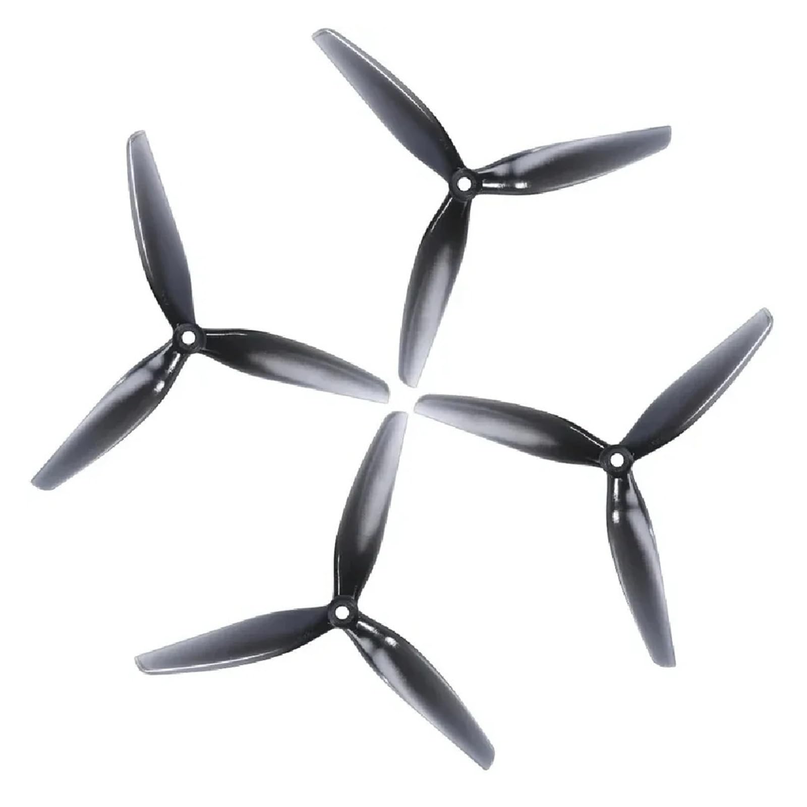 7040 3-Blade PC Prop 7 Inch Light Gray 6 Pairs CW CCW for FPV Drone