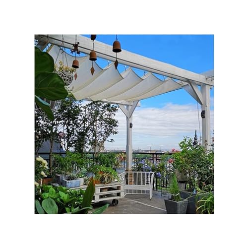 Abri d'auvent de vague de terrasse extérieure pour repas ombragés - 4