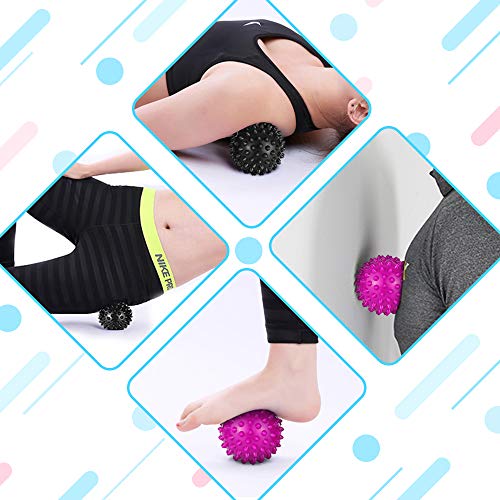 TOMSHOO Acupressuurset, acupressuurmat & acupressuurkussen in de ideale set ter verlichting van hoofd- en nekpijn, met… - Image 6