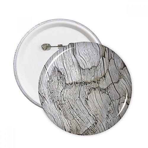 Badge bouton texture écorce et rayures grises finition premium XL