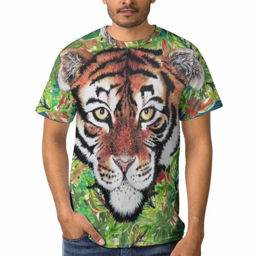 T-Shirts à Col Rond pour Homme : T-shirt Manches Courtes