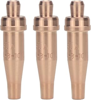 SÜA® - (3 PACK) SÜA® - 3-101 Acetylene Cutting Tip - Compatible with Victor Torches. Sizes: 000, 00, and 0 (SMALL TIP SERIES)