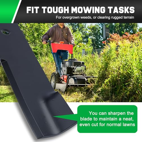 Image of Grasscool Raptor SD 54 inch Mower Blades Replace Hustler 601124 for Fastrak SDX X XD XL Big Dog Alpha 54 inch Zero Turn Mower 797704 797696 797712 606251 92 208