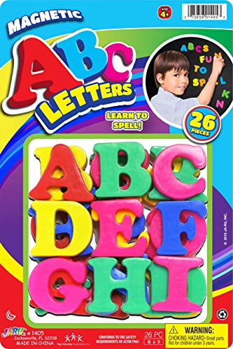 JA-RU Magnetic Alphabet Letters Toy Set for Kids ABC-1405-1A