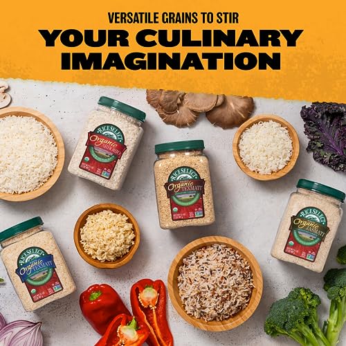 image for RiceSelect Organic Pearl Couscous, Israeli-Style Wheat Couscous Pasta,