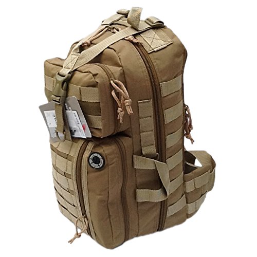 18" 1200Cu. In. Tactical Sling Shoulder Hiking Backpack Tl318 Tan #TOP2