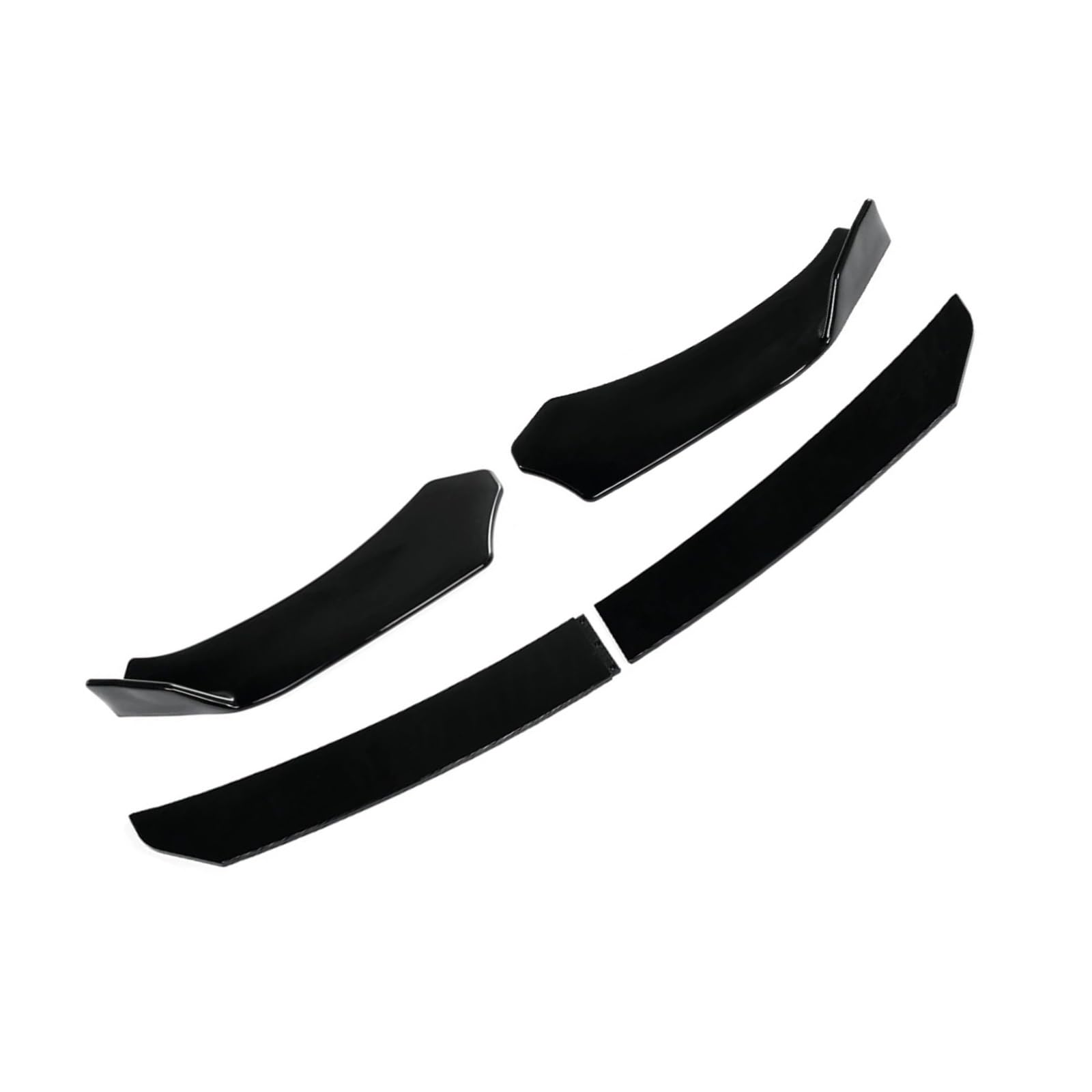 Car Front Spoiler 4pc Car Front Bumper Splitter Lip Diffuser Guard For Mitsubishi For Lancer Evolution Eclipse All Models