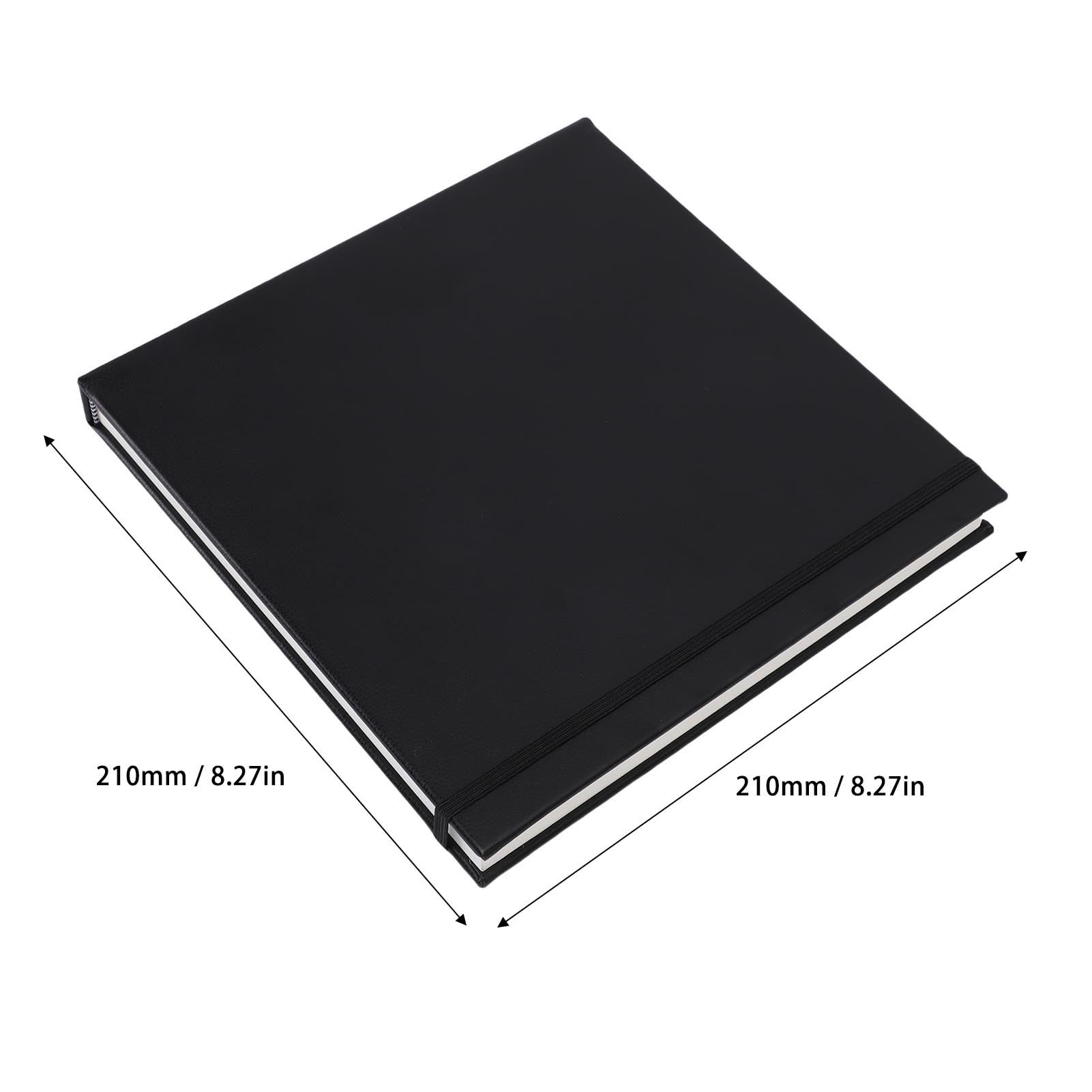 Blocco di carta per acquerello, 30 fogli, quaderno per schizzi da 300 g/m², per artisti, con motivo litchi, cartone rigido