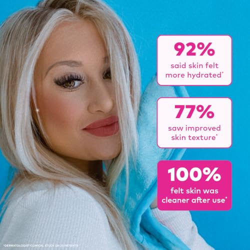 Image of The Original MakeUp Eraser PRO, Effortlessly Remove All Makeup Using Only Water, Including Waterproof Mascara, Eyeliner, Foundation, Lipstick, Sunscreen,and More! Chill Blue, 1 ct.