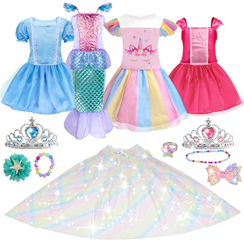 Meland-Princess-Dress-up-Trunk-Dress-up-Clothes-for-Little-Girls-Princess-Costume-Toy-Gift-Girls-3-8-Pretend-Play